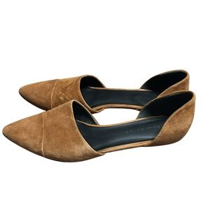 Jenni Kayne VERO GUOIO Suede Flats 38 1/2/8.5
